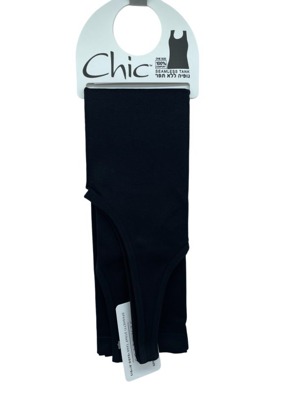 גופיה ללא תפר one size שחור chic