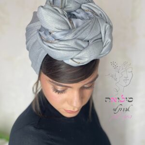 מטפחת לונג כנפי רוח כסף