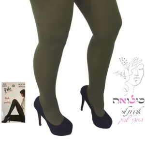 טייץ הפלא ירוק זית