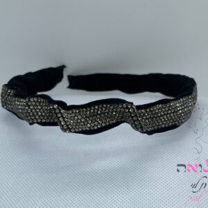 קשת יהלומים כסף /אפור צבעונית לילדות