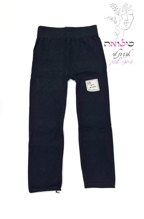 טייץ 3/4 לייקרה one size שחור