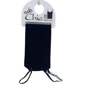גופיית ספגטי chic פלוס סייז במידה גדולה שחור